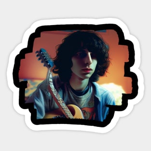 ziggy katz finn wolfhard when you finish saving the world Sticker